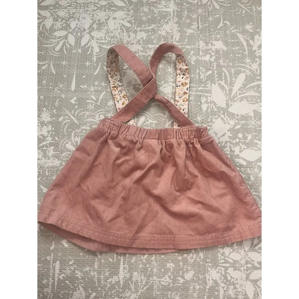 Carters Baby Girl Skirt Corduroy Overalls in 12 Months